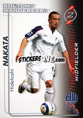 Sticker Nakata - Shoot Out Premier League 2005-2006 - Magicboxint
