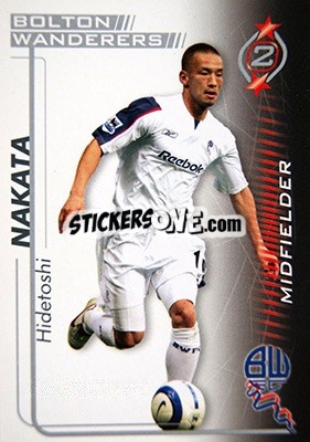 Sticker Nakata - Shoot Out Premier League 2005-2006 n. u13 - Magicboxint