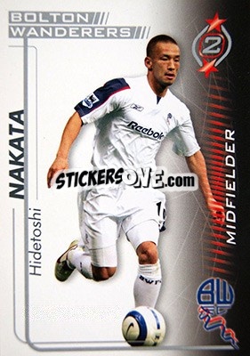 Cromo Nakata - Shoot Out Premier League 2005-2006 - Magicboxint