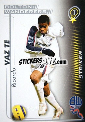 Sticker Ricardo Vaz Te - Shoot Out Premier League 2005-2006 - Magicboxint
