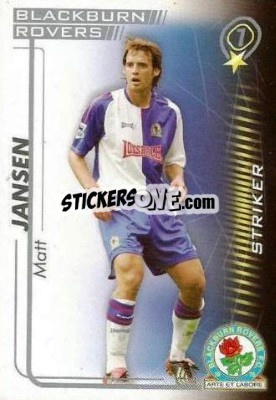 Sticker Matt Jansen - Shoot Out Premier League 2005-2006 n. u15 - Magicboxint