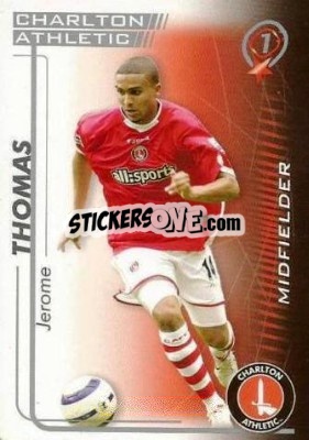 Sticker Jerome Thomas - Shoot Out Premier League 2005-2006 n. u17 - Magicboxint