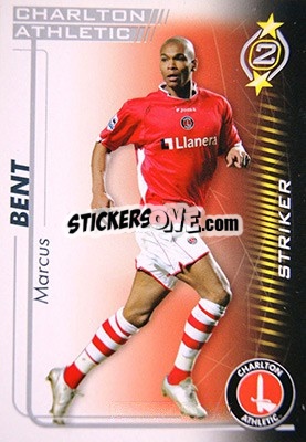 Sticker Marcus Bent - Shoot Out Premier League 2005-2006 n. u18 - Magicboxint