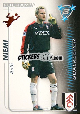 Sticker Niemi - Shoot Out Premier League 2005-2006 - Magicboxint