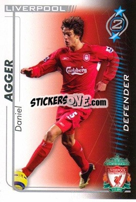 Sticker Agger - Shoot Out Premier League 2005-2006 n. u29 - Magicboxint