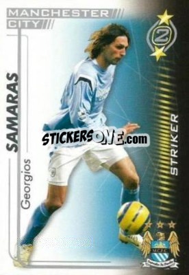 Sticker Samaras - Shoot Out Premier League 2005-2006 n. u33 - Magicboxint
