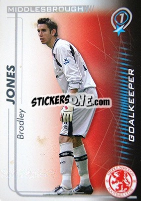 Cromo Brad Jones - Shoot Out Premier League 2005-2006 - Magicboxint
