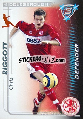Sticker Riggott - Shoot Out Premier League 2005-2006 - Magicboxint