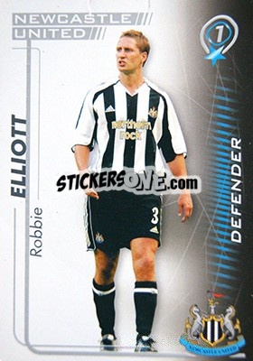 Sticker Robbie Elliott - Shoot Out Premier League 2005-2006 - Magicboxint