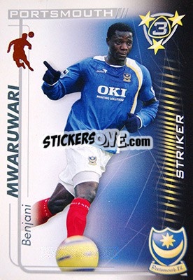 Sticker Mwaruwari - Shoot Out Premier League 2005-2006 n. u43 - Magicboxint