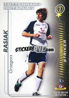 Sticker Rasiak - Shoot Out Premier League 2005-2006 - Magicboxint