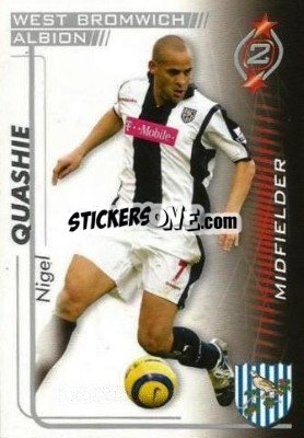 Sticker Quashie - Shoot Out Premier League 2005-2006 - Magicboxint