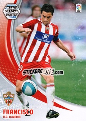 Cromo Francisco - Liga 2007-2008. Megacracks - Panini