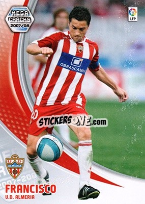 Sticker Francisco - Liga 2007-2008. Megacracks n. 15 - Panini