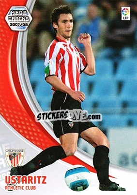 Sticker Ustaritz - Liga 2007-2008. Megacracks - Panini