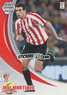 Sticker Javi Martinez - Liga 2007-2008. Megacracks - Panini