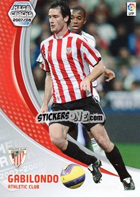Sticker Gabilondo - Liga 2007-2008. Megacracks n. 31 - Panini