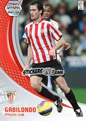 Cromo Gabilondo - Liga 2007-2008. Megacracks - Panini