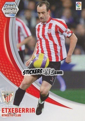 Cromo Etxeberria - Liga 2007-2008. Megacracks n. 35 - Panini