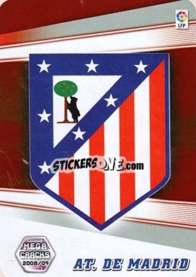 Sticker Escudo - Liga 2007-2008. Megacracks - Panini