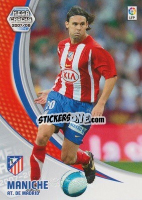 Sticker Maniche - Liga 2007-2008. Megacracks n. 47 - Panini