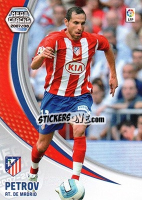 Sticker Martin Petrov - Liga 2007-2008. Megacracks n. 50 - Panini