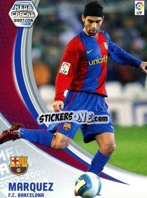 Cromo Marquez - Liga 2007-2008. Megacracks - Panini