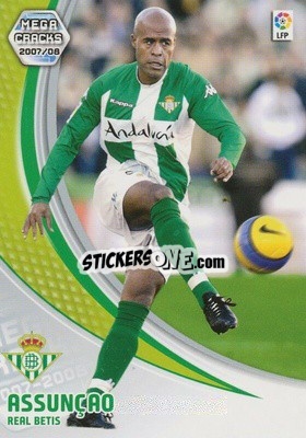 Sticker Assunçao - Liga 2007-2008. Megacracks - Panini