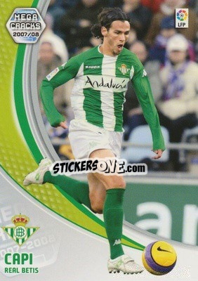 Sticker Capi - Liga 2007-2008. Megacracks - Panini