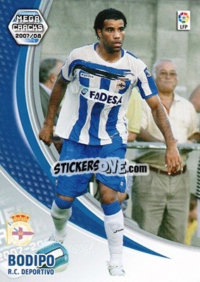 Sticker Bodipo - Liga 2007-2008. Megacracks n. 107 - Panini