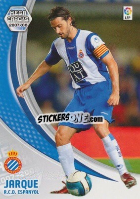 Sticker Daniel Jarque - Liga 2007-2008. Megacracks - Panini