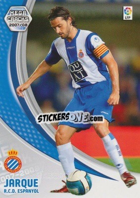 Figurina Daniel Jarque - Liga 2007-2008. Megacracks - Panini