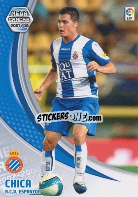 Figurina Chica - Liga 2007-2008. Megacracks - Panini