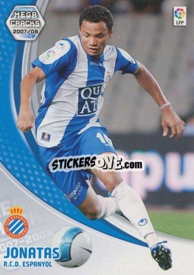 Sticker Jonatas - Liga 2007-2008. Megacracks - Panini