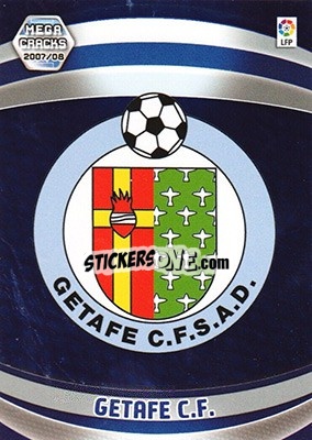 Cromo Escudo - Liga 2007-2008. Megacracks - Panini