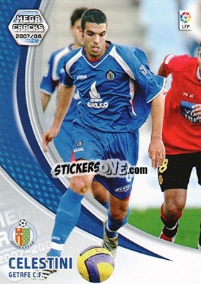 Sticker Celestini - Liga 2007-2008. Megacracks - Panini