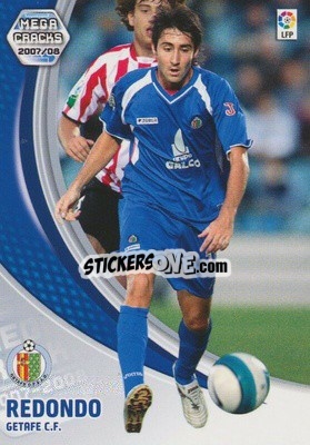 Sticker Redondo - Liga 2007-2008. Megacracks n. 138 - Panini