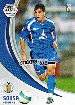 Sticker Sousa - Liga 2007-2008. Megacracks - Panini