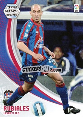 Sticker Rubiales - Liga 2007-2008. Megacracks n. 152 - Panini