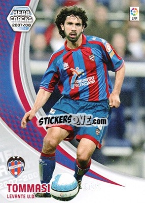 Sticker Tommasi - Liga 2007-2008. Megacracks n. 155 - Panini
