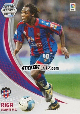 Sticker Riga - Liga 2007-2008. Megacracks n. 160 - Panini