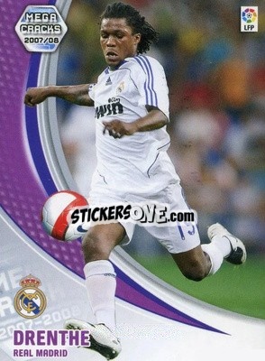 Sticker Drenthe - Liga 2007-2008. Megacracks n. 166bis - Panini
