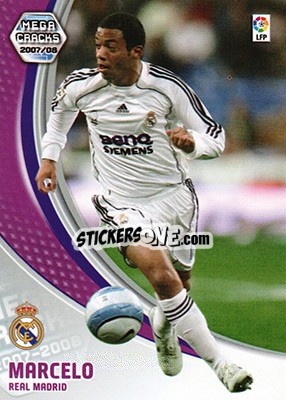 Sticker Marcelo - Liga 2007-2008. Megacracks - Panini