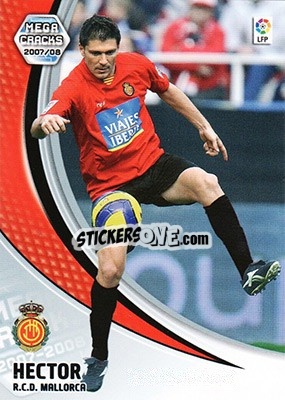 Figurina Hector - Liga 2007-2008. Megacracks - Panini