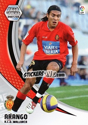 Sticker Arango - Liga 2007-2008. Megacracks - Panini