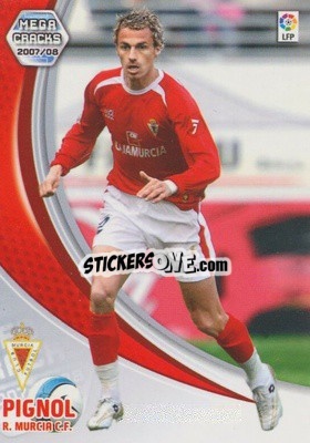 Cromo Pignol - Liga 2007-2008. Megacracks - Panini