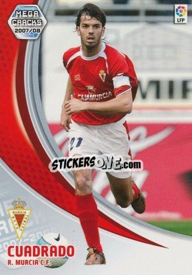 Cromo Cuadrado - Liga 2007-2008. Megacracks - Panini