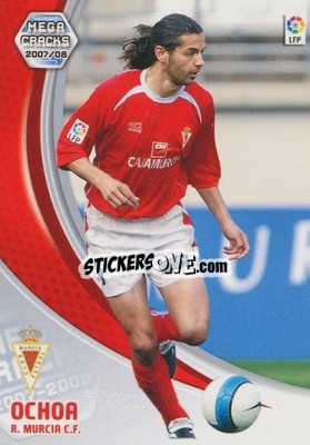 Sticker Ochoa - Liga 2007-2008. Megacracks - Panini