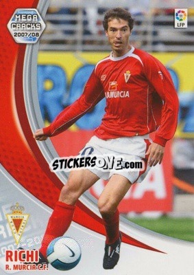 Sticker Richi - Liga 2007-2008. Megacracks n. 210 - Panini