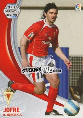 Sticker Jofre - Liga 2007-2008. Megacracks - Panini